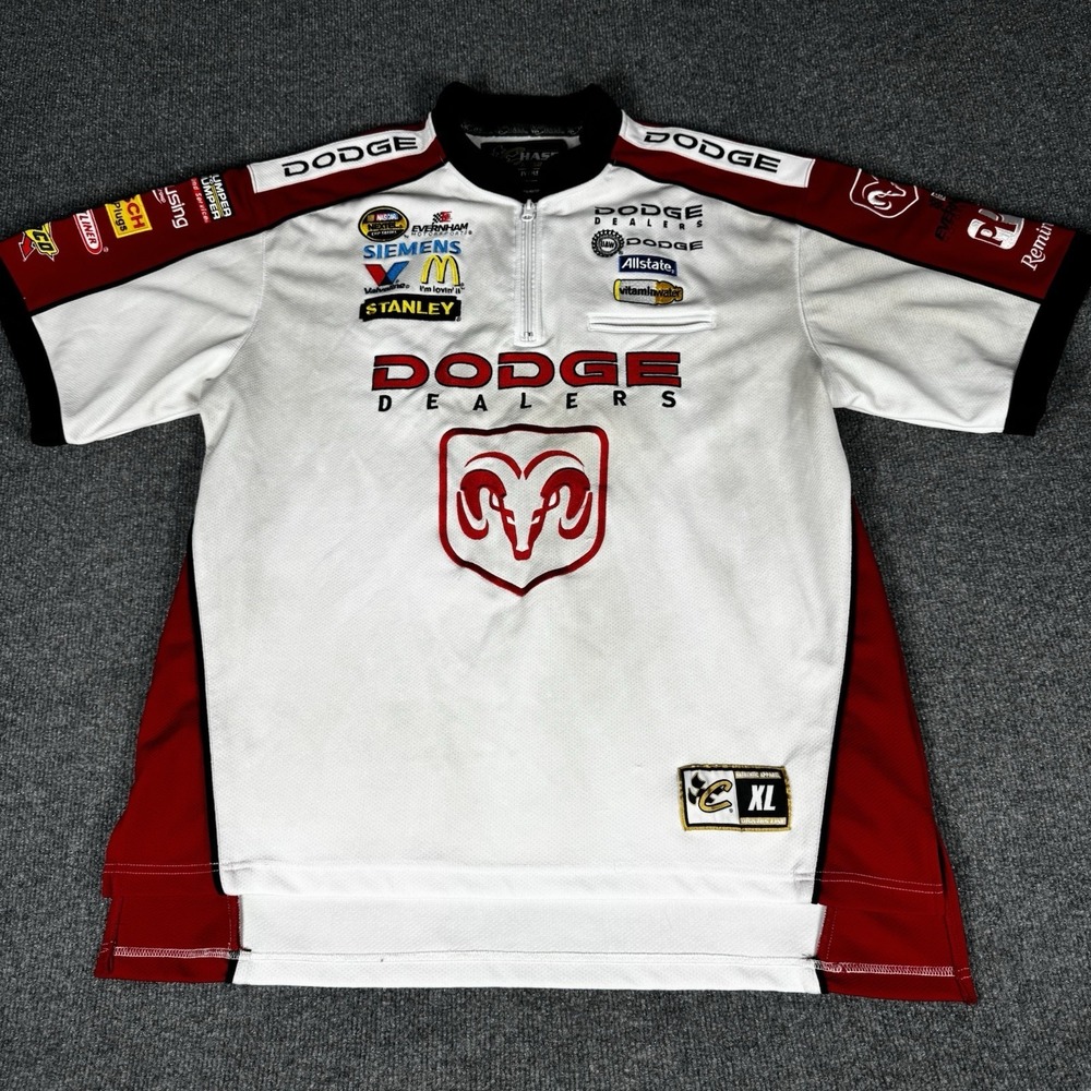 Chase Authentics Dodge Dealers Nascar Pit Shirt XL‎ Y2K